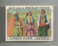 EDITE PAR LE CHOCOLAT PUPIER / TÜRK TEMALI ÇİKOLATA KARTI - KÜÇÜK ASYA TÜRKOMANLARI...