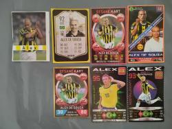 ALEX DE SOUZA FUTBOLCU KARTI 7 ÇEŞİT