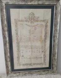 LOT.2 » NADİRATTAN OSMANLI ASKERİ DİPLOMA. BOL MÜHÜRLÜDÜR. BÜYÜK FIRSAT.