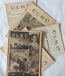 ÜLKÜ Halkevleri ve Halkodaları Dergisi, Ocak 1947 - Mayıs 1950, Seri III, Sayı: 1, 5, 8, 13, 15, 21, 22, 24, 28, 29, 31, 33, 34, 35, 36, 37, 41 [ÜÇÜNCÜ SERİ 17 ADET]