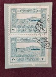 1922 Cenova serisinden Uzunköprü damgalı per