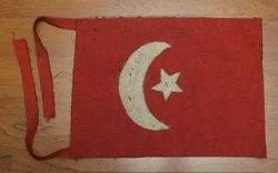 LOT.6 » ÇOK ESKİ EL DİKİMİ KÜÇÜK BOU ÖZEL GÜNLERDE ASMA BAYRAĞI. NADİRATTAN.