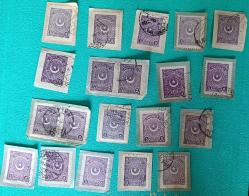 1923 Ayyıldız 5 kuruş Damgalı lot