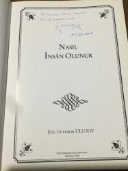 NASIL İNSAN OLUNUR Ciltli İMZALI