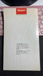 CAMDAN KALP - FEHMİ YAŞAR - SENARYO - OYUNEVİ YAYINLARI SENARYO DİZİSİ 1 BİRİNCİ BASKI 1993