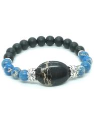 Varisit Doğal Taşlı Kombin Bileklik-Unisex