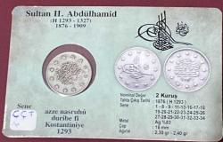 2. Abdülhamid 2 kuruş gümüş para