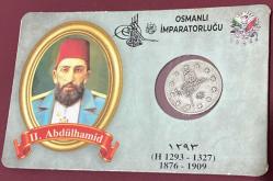 2. Abdülhamid 2 kuruş gümüş para