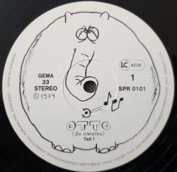 ALMAN BASKI 33 LÜK PLAK - Otto Waalkes – (Die Zweite) - 	Comedy, Spoken Word, Poetry