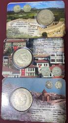 10000 , 25000 ,50000 TÜRK LİRASI 3LÜ SET KİTİNDE