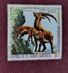 Ekvator Ginesi _ damgalı pul