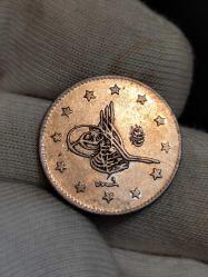 Sultan Abdülhamit 1293/9 Gümüş 2 Kuruş Nadir