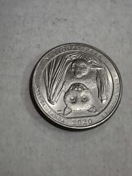 Amerika çeyrek Dolar hatıra para iyi kondüsyondadır