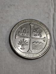 Amerika çeyrek Dolar hatıra para iyi kondüsyondadır