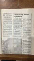 NOKTA HABER DERGİSİ - 22 ŞUBAT 1987 SAYI: 7- DEMİREL İLE ÖZALI BULUŞTURCAK ADAM - ASKERİ OKULLARDA 2.İRTİCA OPERASYONU - KAPAK - ORDUDU İKİNCİ İRTİCA OPERASYONU - SAİD NURSİ - TÜRKİYE - TAHİR AKTAŞ - SHP'DE GELİŞMELER - SÜLEYMAN YALÇIN - CİNAYET SANIKLARI POLİSLER - ATA AKSU - DÜNYA - SURİYE LİBYA İLİŞKİLERİ - MURDOCH - GORBAÇOV - TÜRK YUNAN İLİŞKİLERİ - GALLUP - MOSSAD - EKONOMİ - SAYIŞTAY - ÖMER DİNÇKÖK - TOPLUM - GAZETECİ AİLELER - BATI ÜNİVERSİTELERİNDE YAŞAM - AFİFE JALE - ŞAHİN KAYGUN - MÜJDE AR - ÇETİN ALTAN - DUYGU ASENA - İZLENİMLER - ŞAN TİYATROSU - SPOR - FUTBOL DÜNYASINDA ALİLERİN SAVAŞI - - 72 SAYFA