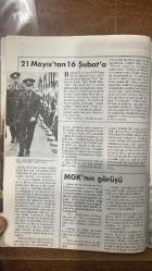 NOKTA HABER DERGİSİ - 22 ŞUBAT 1987 SAYI: 7- DEMİREL İLE ÖZALI BULUŞTURCAK ADAM - ASKERİ OKULLARDA 2.İRTİCA OPERASYONU - KAPAK - ORDUDU İKİNCİ İRTİCA OPERASYONU - SAİD NURSİ - TÜRKİYE - TAHİR AKTAŞ - SHP'DE GELİŞMELER - SÜLEYMAN YALÇIN - CİNAYET SANIKLARI POLİSLER - ATA AKSU - DÜNYA - SURİYE LİBYA İLİŞKİLERİ - MURDOCH - GORBAÇOV - TÜRK YUNAN İLİŞKİLERİ - GALLUP - MOSSAD - EKONOMİ - SAYIŞTAY - ÖMER DİNÇKÖK - TOPLUM - GAZETECİ AİLELER - BATI ÜNİVERSİTELERİNDE YAŞAM - AFİFE JALE - ŞAHİN KAYGUN - MÜJDE AR - ÇETİN ALTAN - DUYGU ASENA - İZLENİMLER - ŞAN TİYATROSU - SPOR - FUTBOL DÜNYASINDA ALİLERİN SAVAŞI - - 72 SAYFA