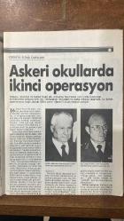 NOKTA HABER DERGİSİ - 22 ŞUBAT 1987 SAYI: 7- DEMİREL İLE ÖZALI BULUŞTURCAK ADAM - ASKERİ OKULLARDA 2.İRTİCA OPERASYONU - KAPAK - ORDUDU İKİNCİ İRTİCA OPERASYONU - SAİD NURSİ - TÜRKİYE - TAHİR AKTAŞ - SHP'DE GELİŞMELER - SÜLEYMAN YALÇIN - CİNAYET SANIKLARI POLİSLER - ATA AKSU - DÜNYA - SURİYE LİBYA İLİŞKİLERİ - MURDOCH - GORBAÇOV - TÜRK YUNAN İLİŞKİLERİ - GALLUP - MOSSAD - EKONOMİ - SAYIŞTAY - ÖMER DİNÇKÖK - TOPLUM - GAZETECİ AİLELER - BATI ÜNİVERSİTELERİNDE YAŞAM - AFİFE JALE - ŞAHİN KAYGUN - MÜJDE AR - ÇETİN ALTAN - DUYGU ASENA - İZLENİMLER - ŞAN TİYATROSU - SPOR - FUTBOL DÜNYASINDA ALİLERİN SAVAŞI - - 72 SAYFA