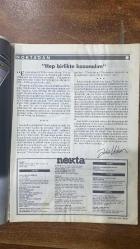 NOKTA HABER DERGİSİ - 26 OCAK 1986 - SAYI: 3 - TÜRKİYE - DÜNDAR KILIÇ - MİT İFADESİ - SHP'NİN AF TASARISI - TURGUT KAZAN - ÇETİN ÖZEK - ANAP'I ANAP'LIYA KARŞI - BOĞAZ VAPURUNDA İBADET - UM KOORDİNATÖRÜ - İSMAİL CEM - NEJAT HAMZAOĞLU - DÜNYA - PAKİSTAN'DA DEMOKRASİYE GEÇİŞ - FRANSA'YA ABD YARDIMI - EKONOMİ - SÜMERBANK - ETİBANK - KAPAK - GENELEV - TOPLUM - KÖKÜ DIŞARIDA KULÜPLER - KÜLTÜR SANAT - SEVİN YENER - ZÜĞÜRT AĞA - NESLİ ÇÖLGEÇEN - ŞENER ŞEN - MİLLİ SARAYLAR - TRT - SPOR - AİLEDEN BİR ŞAMPİYON - - 72 SAYFA