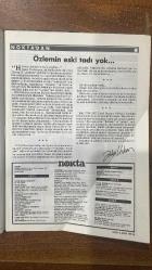 NOKTA HABER DERGİSİ -  6 NİSAN 1986 SAYI: 13  TÜRKİYE - DEMİREL BUNALIMA GİDİYOR - 12 EYLÜL MÜLTECİLERİ - ZEYNEL - TÜRKİYE - DSP'NİN GRUP KURMA ÇALIŞMASI - SÜLEYMAN DEMİREL - MDP'DE ÇÖZÜLME İŞARETLERİ - SAĞLIK MÜDÜRÜ - SHP'DE KURULTAY - KARAKOL DAYAĞINDAN ÖLÜM DAVASI - CAFER DEMİRAL - 12 EYLÜL MÜLTECİLERİ - BEHİCE BORAN - MELİKE DEMİRAĞ - ŞANAR YURDATAPAN - NİHAT BEHRAM - DEMİR ÖZLÜ - TANER AKÇAM - DÜNYA - ABD LİBYA ÇATIŞMASI - ARJANTİN'DE PERONİZMİN 40. YILI - İTALYA'DA FIRST LADY YOK - EKONOMİ - HALİT NARİN - MUZIR İHRACAT - TOPLUM - HAPÇI ÇOCUKLAR - ENTEL BARLAR - KÜLTÜR SANAT - İKİ YENİ OYUN ÇIKMAZ SOKAK VE YAZ - OSCAR ÖDÜLLERİ - SPOR - SPORDA YENİ DÜZENLEMELER -- 72 SAYFA