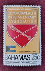 Bahamalar - damgalı pul