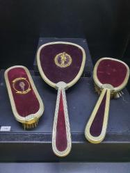 VİNTAGE ÇEYİZLİK AYNA VE FIRÇA SETİ