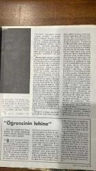 NOKTA HABER DERGİSİ -  16 KASIM 1986 SAYI: 45  FKO TÜRKİYE TEMSİLCİSİ EBU FİRAS'DAN KOMPLO İDDİASI - İŞKENCE ALTINDA ALINAN İFADELER - HAYALİ KATİLLER SENARYOSU - EBU FİRAS'IN AÇIKLAMALARI - SÖYLEŞİ EBU FİRAS - HÜSAMETTİN CİNDORUK - 10 KASIM TARTIŞMASI - ISPARTA'DA BİR MEDRESE - BİR ÖĞRETMENİN BAŞINA GELENLER - HAFTANIN OLAYI ÖĞRENCİ YÜRÜYÜŞÜ - İRAN'DA SAVAŞ SORUNLARI - MÜLTECİLERİN AÇLIK GREVİ - BİR CİNAYET ÖYKÜSÜ - HAZİNE BONOLARI KİT'LERİ ZORA KOŞUYOR - KREDİ KARTLARI DOLANDIRICILIĞI - TARTIŞMALI EV TOPLANTILARI - KALP KRİZİ VE SEKS - YENİ BİR YILDIZCIK DOĞUYOR ECE - SÖYLEŞİ ATTİLA İLHAN - MATUTA - SULUKULE'NİN GÜNDÜZÜ - TAYLAND BOKSU - NOKTA'DAN - NE NEREDE - GÜNLERİN GETİRDİĞİ  - 72 SAYFA