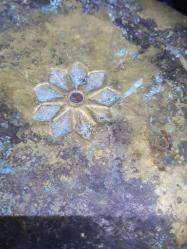 HZ. SÜLEYMAN YILDIZI DESENLİ PİRİNÇ HAMAM TASI