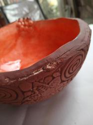 Seramikten kase yada saksı