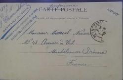 Osmanlı  1908 İstanbul Liman Boğaz  Kartpostal,Çok Nadir.