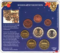 ALMANYA EURO TAM SET 2003 A. WEİHNACHT ÖZEL KARTINDA. 1000 ADET YAPILMIŞTIR. ÇİL.