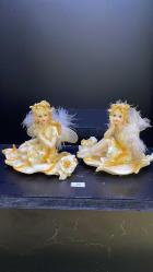 ALÇI REÇİNE MELEK FİGÜRLÜ BİBLO