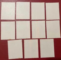 1967.ÇİÇEK VE KRALİÇE. COOK ISLAND 11  PUL   DAMGASIZ SARI LEKELİ BAZI PULLAR