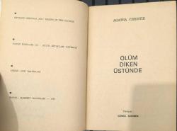 Ölüm Diken Üstünde – Agatha Christie | 1973 Baskı | Altın Kitaplar Polisiye
