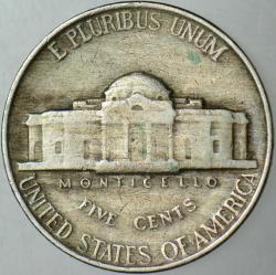 AMERİKA 5 CENT 1946 JEFFERSON NICKEL.