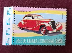 Ekvator Ginesi _ damgalı pul