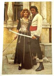 Cüneyt Arkın Meral orhonsay eski kartpostal