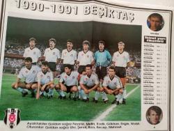 BEŞİKTAŞ 1990- 1991 POSTERİ ORJİNAL