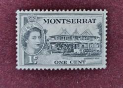 Karayip Denizi Montserrat Adası _Damgasız pul