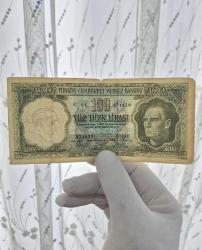 100 Türk Lirası 5,ci Emisyon  5,ci Tertip1966 Senesi