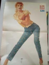 Ajda Pekkan ve Metallica 90ların Başı Orjinal Show Posteri