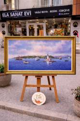 ORJİNAL YAĞLI BOYA KIZ KULESİ