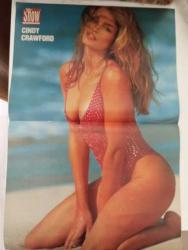 Tayfun ( Hadi Iyisin ) Ve Cindy Crawford Super Show Nadir 1991 Poster Orjinal