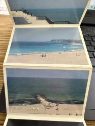 Romanya Sahili tanıtım 7 adet ufak boy Eski Kartpostal