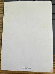 Erdoğan Atalay Islak imzalı RTL TV çok Eski Kartpostal