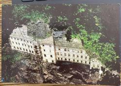 Trabzon Sümela Manastırı Eski Kartpostal