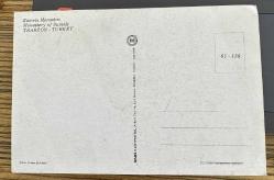 Trabzon Sümela Manastırı Eski Kartpostal