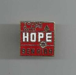 TOUCH A LIFE WITH HOPE / HAYATA UMUTLA DOKUN TEMALI VINTAGE ROZET...