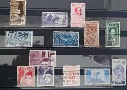 İtalya damgalı klasik nadir pullar lotu