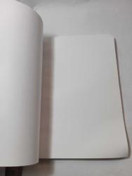 70-80 ler kadın görselli okul defteri