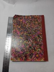 70-80 ler kadın görselli okul defteri